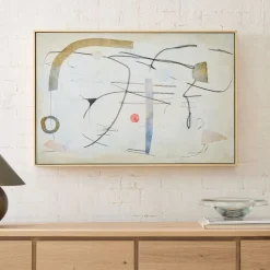 West Elm Playground Abstract Canvas