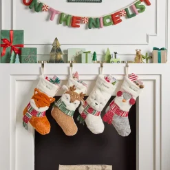 West Elm Plush Animal Stocking Collection