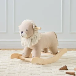 Kids West Elm Plush Lion Rocker