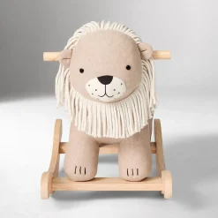 Kids West Elm Plush Lion Rocker