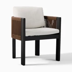 West Elm Porto Aluminum Dining Arm Chair Protective Cover