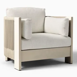 West Elm Porto Aluminum Lounge Chair Protective Cover