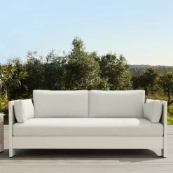 West Elm Porto Aluminum Outdoor Sofa (75")