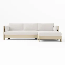 West Elm Porto Aluminum 2-Piece Chaise Cushions