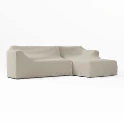 West Elm Porto Aluminum 2-Piece Chaise Protective Cover