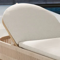 West Elm Porto Outdoor Chaise Lounge Replacement Cushions