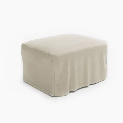 West Elm Porto Outdoor Ottoman Protective Cover