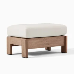 West Elm Porto Outdoor Ottoman Replacement Cushion