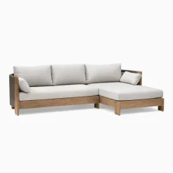 West Elm Porto Outdoor 2-Piece Chaise Sectional Protective Cover