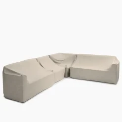 West Elm Porto Outdoor 4-Piece L-Shaped Sectional Protective Cover