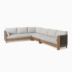 West Elm Porto Outdoor 4-Piece L-Shaped Sectional Protective Cover