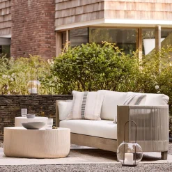 West Elm Porto Outdoor Sofa (–)
