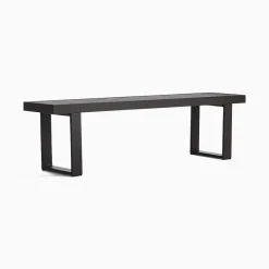 West Elm Portside Aluminum Outdoor Dining Bench Protective Cover