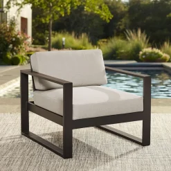 West Elm Portside Aluminum Outdoor Lounge Chair