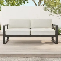 West Elm Portside Aluminum Outdoor Sofa (–)