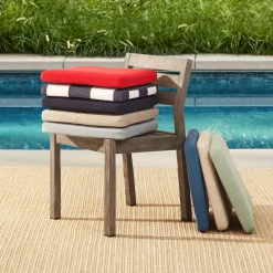 West Elm Portside Dining Collection Outdoor Cushions - Sunbrella® Fabrics