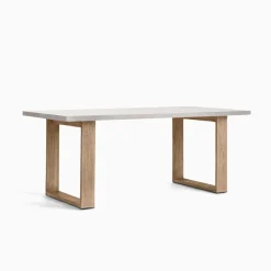 West Elm Portside Outdoor Concrete Dining Table Protective Cover (72")
