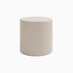 West Elm Portside Outdoor Concrete Round Side Table Protective Cover