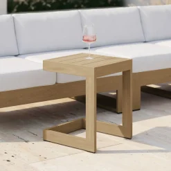 West Elm Portside Outdoor C-Side Table (17")