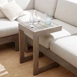 West Elm Portside Outdoor C-Side Table (17")