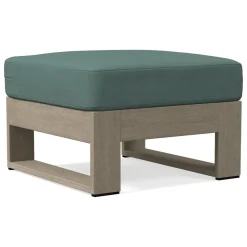 West Elm Portside Outdoor Ottoman Cushion Cover