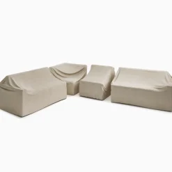 West Elm Portside Outdoor 4-Piece Sectional Protective Cover