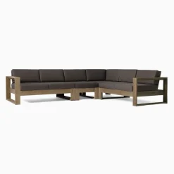 West Elm Portside Outdoor 4-Piece Sectional Protective Cover