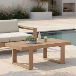 West Elm Portside Outdoor Rectangle Coffee Table (50.5")