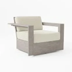 West Elm Portside Outdoor Swivel Chair Cushion Covers