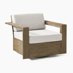 West Elm Portside Outdoor Swivel Chair Replacement Cushions