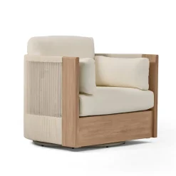 West Elm Portside Outdoor Swivel Lounge Chair Protective Cover