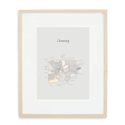 West Elm 42 Pressed City Maps - London