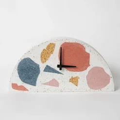 West Elm Pretti.Cool Terrazzo Mantel Clock