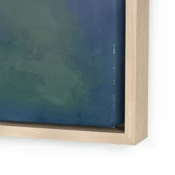 West Elm Puddle Of Beautiful Sorrow Blue Framed Wall Art by Molly Franken