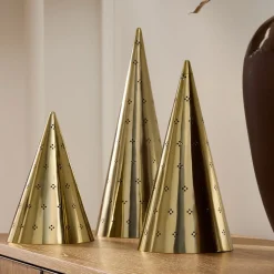 West Elm Punched Metal Tabletop Trees