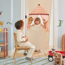 Kids West Elm Puppet Show Theatre Door Hanging