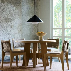West Elm Putnam Round Dining Table & Chairs Set