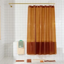 West Elm Quiet Town Sun Shower Curtain