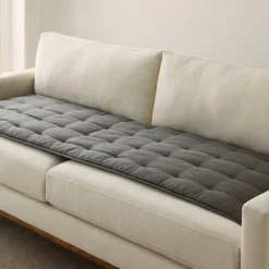 West Elm Quilted Sofa Overlay