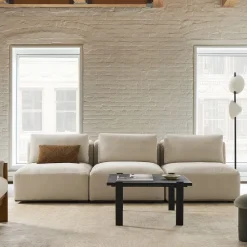 West Elm Quinten Modular Armless Sofa (68"–102")