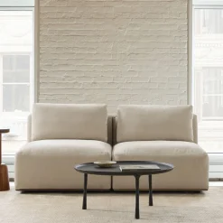 West Elm Quinten Modular Armless Sofa (68"–102")