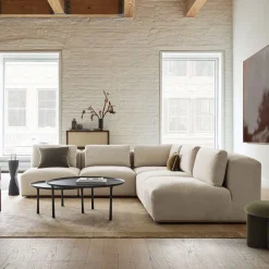 West Elm Quinten 5-Piece Armless L-Shaped Sectional (112")