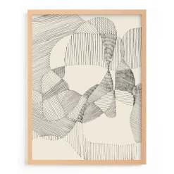 West Elm Random Land Framed Wall Art by Mnted for