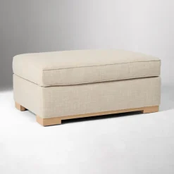 West Elm Reagan Ottoman