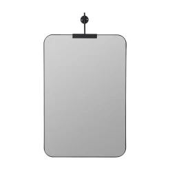 West Elm Refined Rectangle Metal Wall Mirror