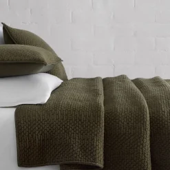 West Elm Reflections Matelasse Quilt & Shams