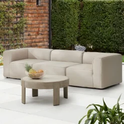 West Elm Remi Outdoor 3-Piece Sofa