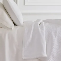 West Elm Ribbed Blanket