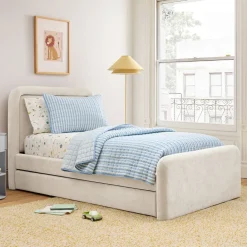 Kids West Elm Richie Upholstered Bed Twin Trundle Only