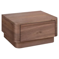 West Elm Rina Curved Pedestal Nightstand (20")